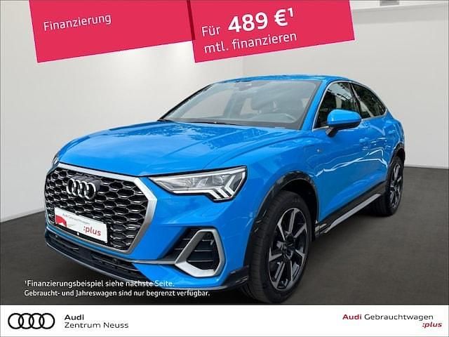 Turboblau Gebraucht 2023 Audi Q3 Sportback S-Line SUV | 30.980 € (Superpreis) - Bild 1/3