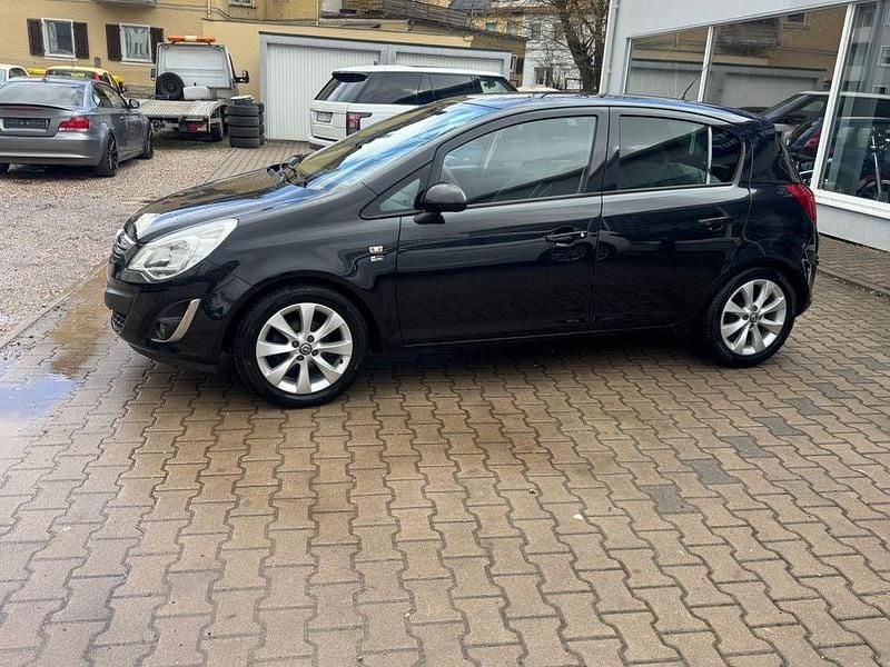 Gebraucht Opel Corsa 69 PS (50 kW) 2012 Schwarz Kleinwagen