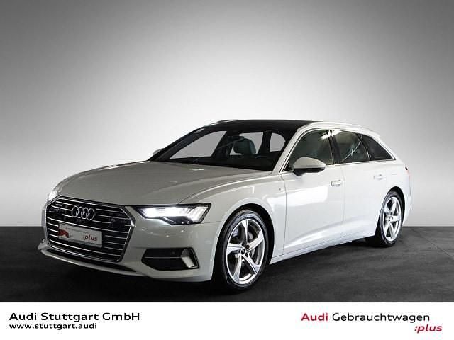 Weiss Gebraucht 2022 Audi A6 S-Line Kombi | 36.840 € (Fairer Preis) - Bild 1/4