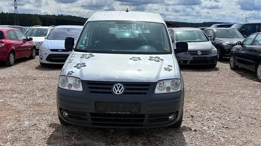 Gebraucht VW Caddy Life 109 PS (80 kW) 2006 Silber Van / Kleinbus