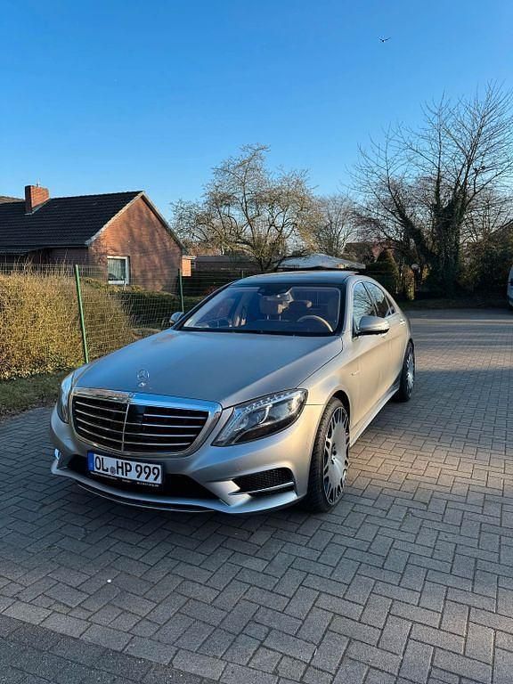 Grau Gebraucht 2015 Mercedes S500 Limousine | 34.900 € (Superpreis) - Bild 1/2