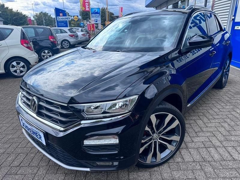 Schwarz Gebraucht 2018 VW T-Roc Sportline SUV | 22.990 € (Fairer Preis) - Bild 1/4