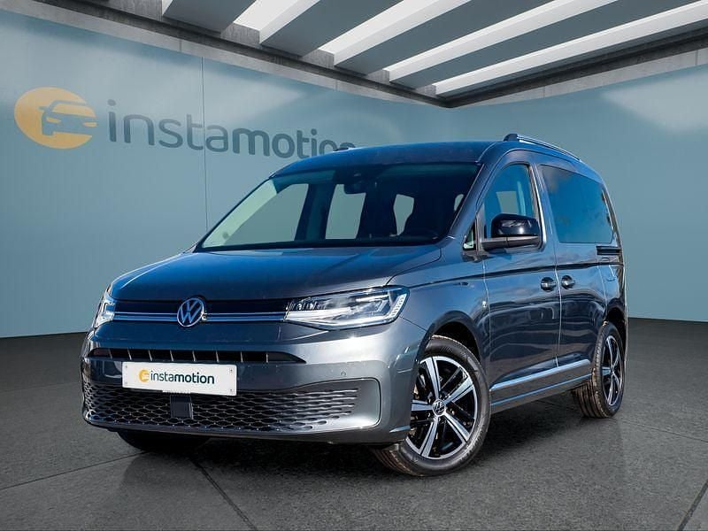 Grau Gebraucht 2021 VW Caddy Van / Kleinbus | 20.999 € - Bild 1/4