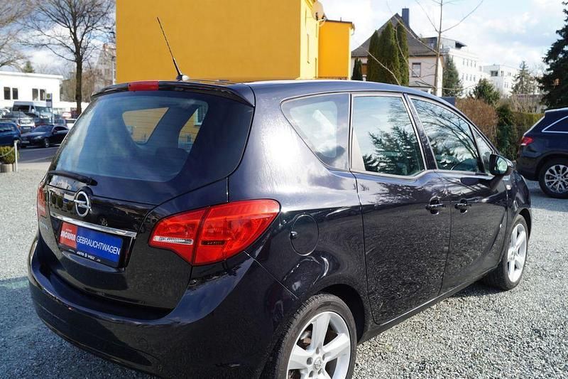 Gebraucht Opel Meriva Edition 101 PS (74 kW) 2010 Schwarz Van / Kleinbus