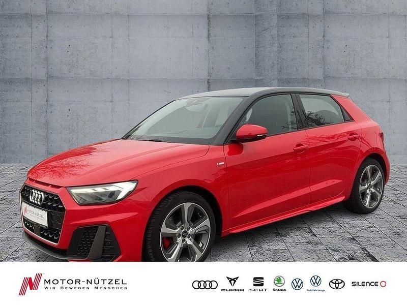 Rot Gebraucht 2022 Audi A1 Sportback S-Line Kleinwagen | 25.930 € (Guter Preis) - Bild 1/4