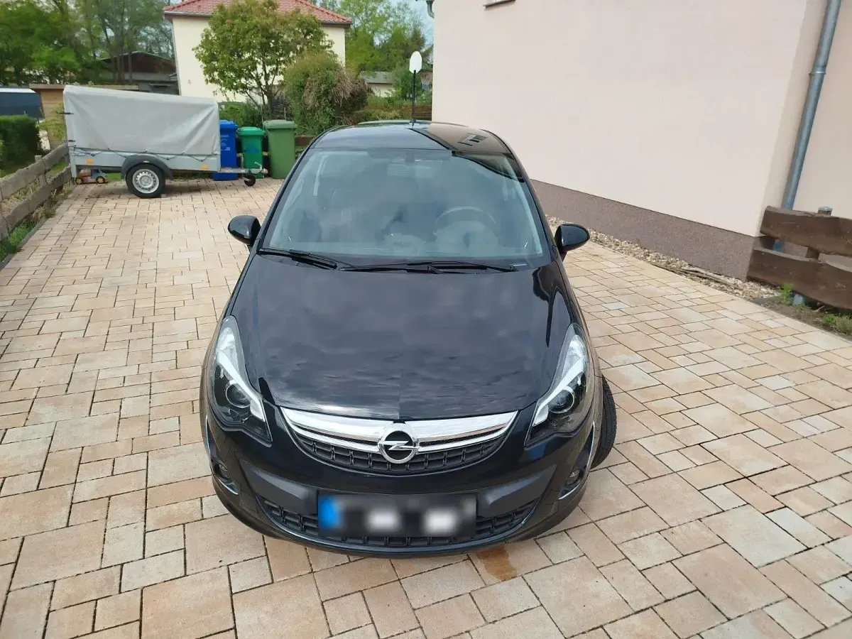 Gebraucht Opel Corsa Edition 120 PS (88 kW) 2014 Schwarz Kleinwagen