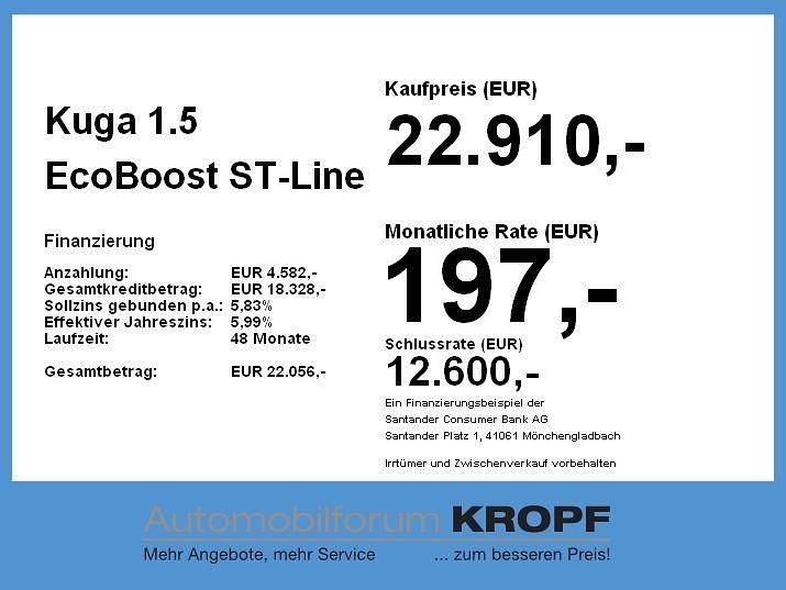 Silber Gebraucht 2023 Ford Kuga ST-Line X SUV | 22.910 € (Superpreis) - Bild 1/1