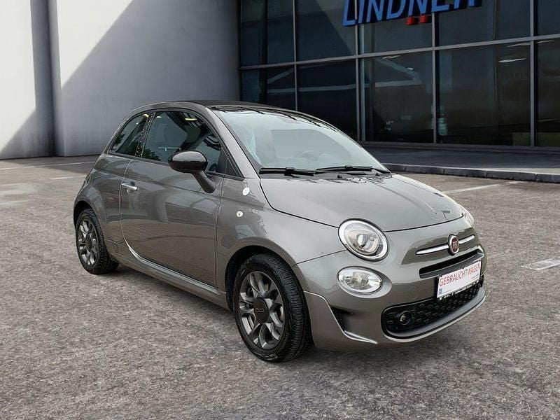 Grau Gebraucht 2021 Fiat 500C Cabrio | 15.990 € (Etwas zu teuer) - Bild 1/4