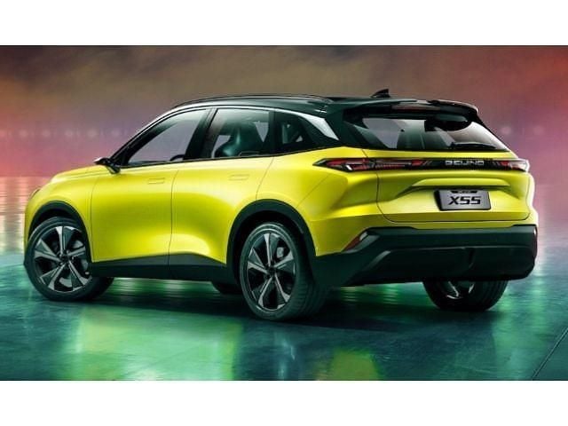 Gelb Neu 2025 Baic X55 SUV | 31.495 € - Bild 1/4