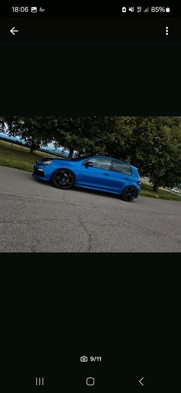 Blau Gebraucht 2011 VW Golf VI R Limousine | 14.500 € - Bild 1/4