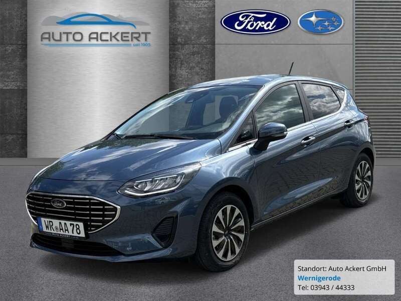 Blau Gebraucht 2024 Ford Fiesta Titanium X Kleinwagen | 19.390 € (Fairer Preis) - Bild 1/4