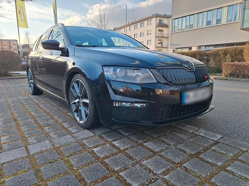 Gebraucht Skoda Octavia RS 184 PS (135 kW) 2015 Schwarz Kleinwagen