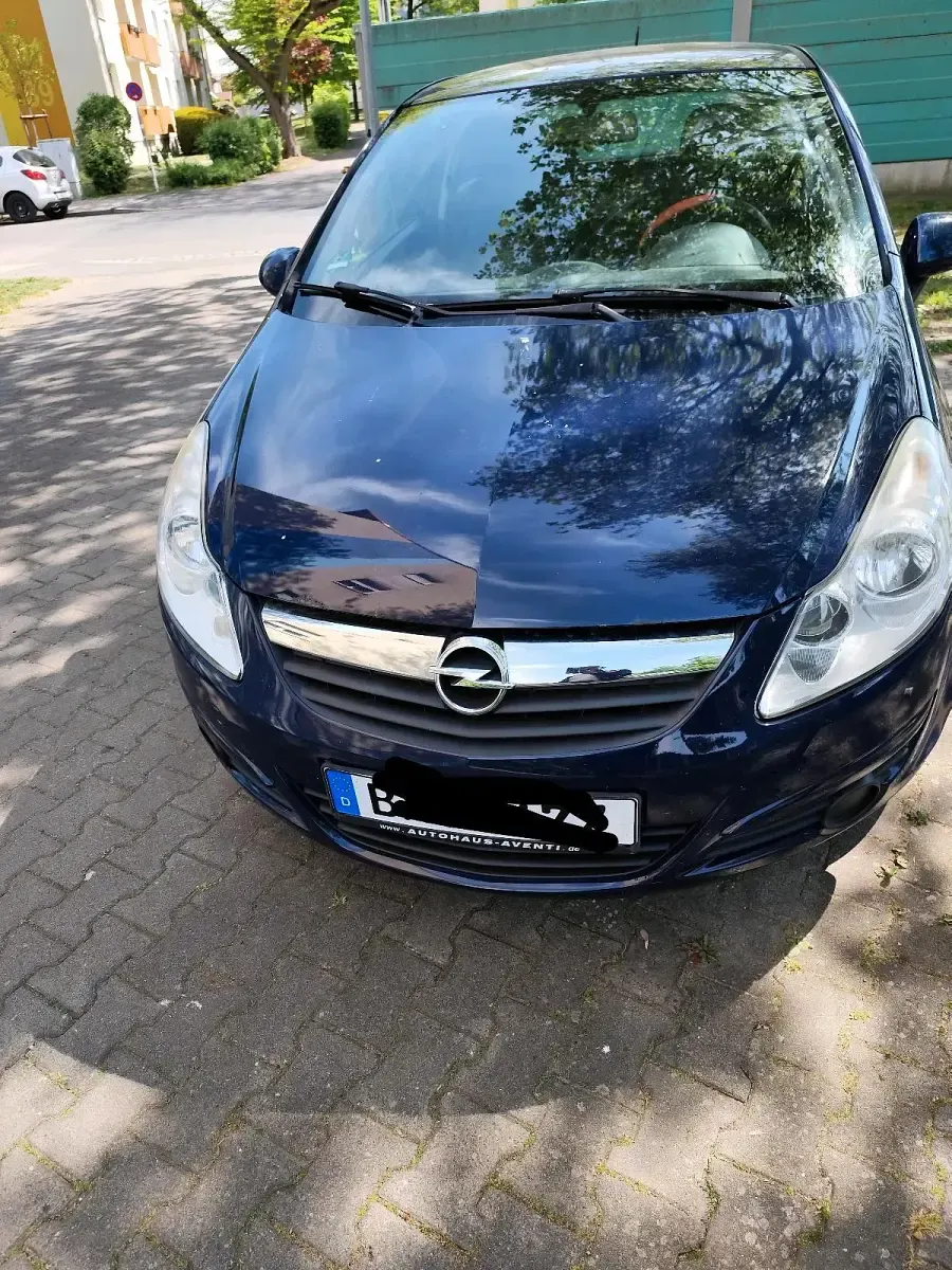 Gebraucht Opel Corsa 82 PS (60 kW) 2009 Blau Kleinwagen