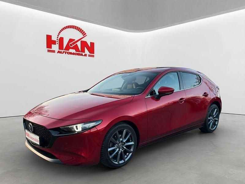 Gebraucht Mazda 3 Selection 179 PS (131 kW) 2019 Rot Limousine