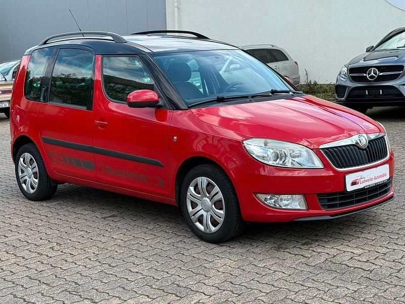 Gebraucht Skoda Roomster Plus Edition 105 PS (77 kW) 2010 Rot Van / Kleinbus