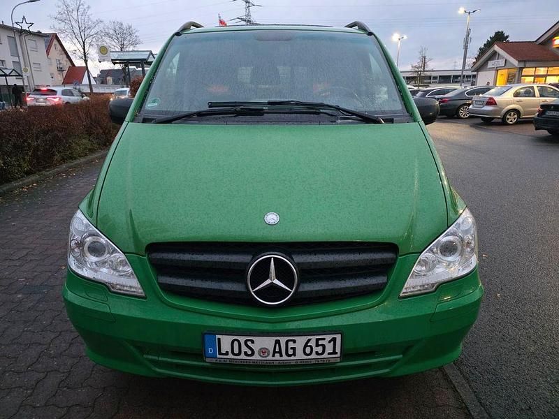 Grün Gebraucht 2014 Mercedes Vito Van / Kleinbus | 14.900 € (Superpreis) - Bild 1/4