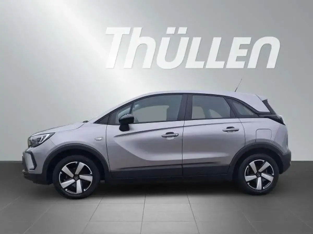 Gebraucht Opel Crossland Edition 83 PS (61 kW) 2022 Quarz silber SUV