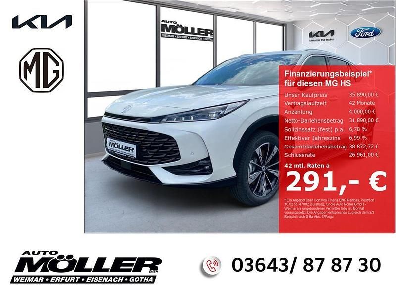 Pearl white Neu 2025 MG HS Luxury SUV | 35.890 € (Fairer Preis) - Bild 1/4