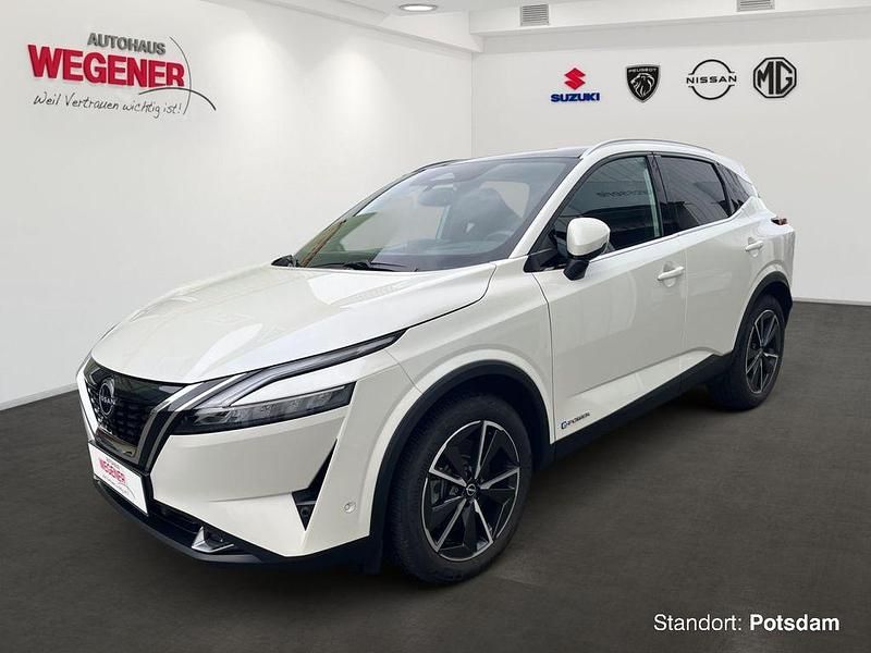 Brilliant white (m) Gebraucht 2024 Nissan Qashqai Tekna+ SUV | 35.610 € (Fairer Preis) - Bild 1/4
