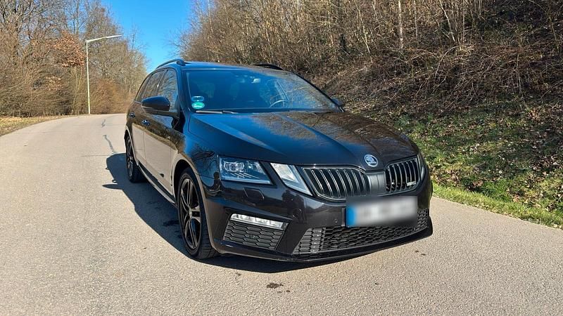 Gebraucht Skoda Octavia vRS 184 PS (135 kW) 2020 Schwarz Kombi