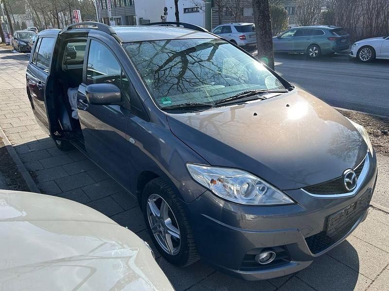 Grau Gebraucht 2010 Mazda 5 Active Van / Kleinbus | 7.500 € (Teuer) - Bild 1/4