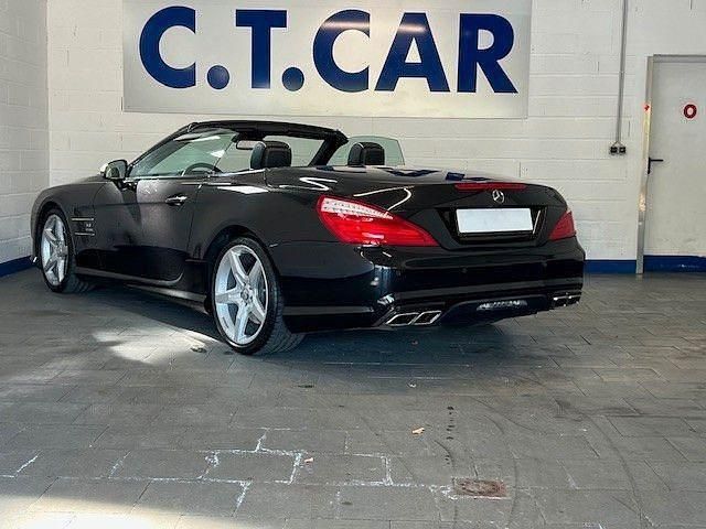 Gebraucht Mercedes SL500 AMG line 435 PS (319 kW) 2012 Schwarz Cabrio