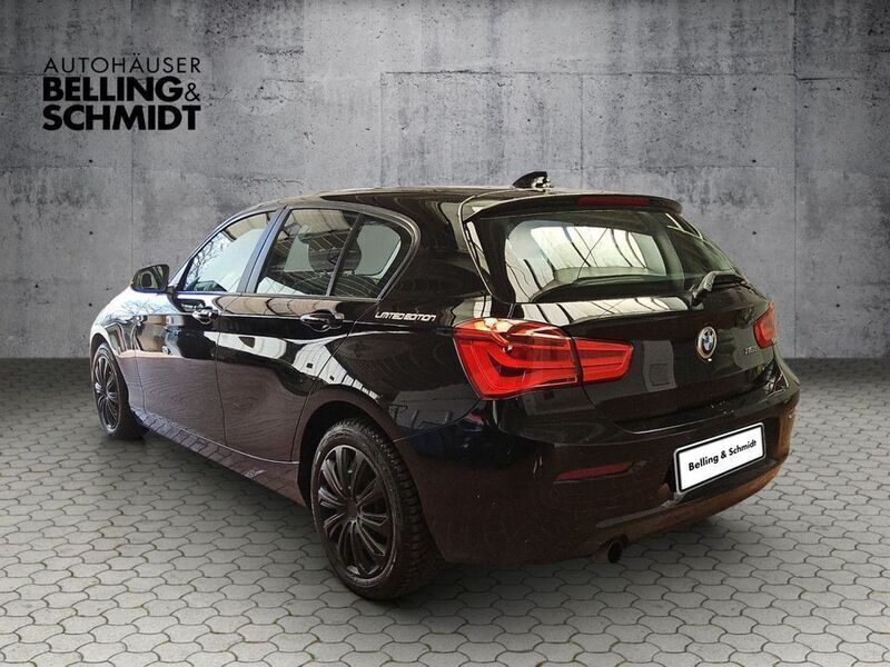Gebraucht BMW 116 Advantage 109 PS (80 kW) 2016 Schwarz Kleinwagen