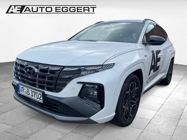 Weiss Gebraucht 2024 Hyundai Tucson N Line SUV | 38.950 € (Fairer Preis) - Bild 1/3