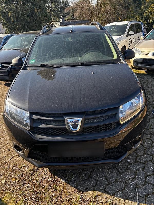 Gebraucht Dacia Logan MCV 75 PS (55 kW) 2014 Schwarz Kombi
