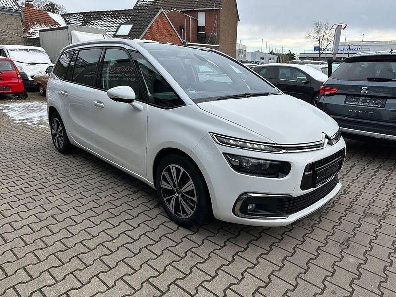 Gebraucht Citroën Grand C4 Picasso SELECTION 150 PS (110 kW) 2017 Weiß Van / Kleinbus
