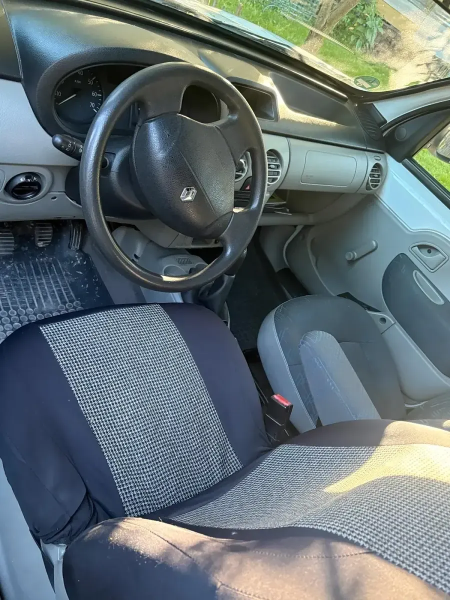 Gebraucht Renault Kangoo 68 PS (50 kW) 2007 Weiß Van / Kleinbus
