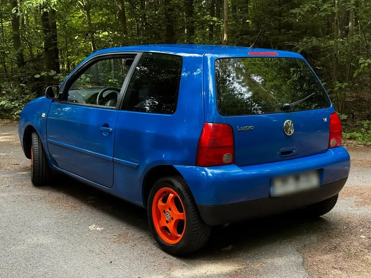 Gebraucht VW Lupo 75 PS (55 kW) 1998 Blau Kleinwagen