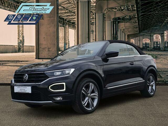 Andere farbe Gebraucht 2022 VW T-Roc Cabriolet Style Cabrio | 25.990 € (Fairer Preis) - Bild 1/2