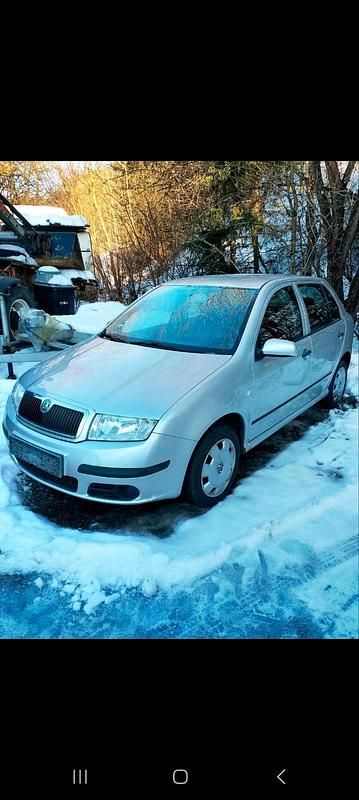 Gebraucht Skoda Fabia 75 PS (55 kW) 2005 Silber Limousine