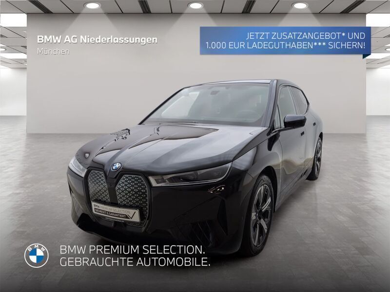 Schwarz Gebraucht 2024 BMW iX Sport Line SUV | 76.506 € (Fairer Preis) - Bild 1/2