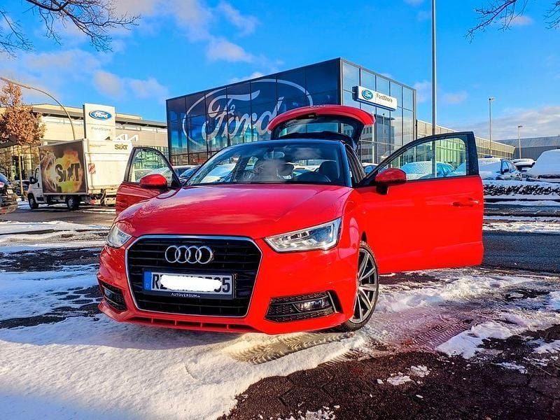 Gebraucht Audi A1 Sportback S-Line 95 PS (69 kW) 2018 Rot Kleinwagen