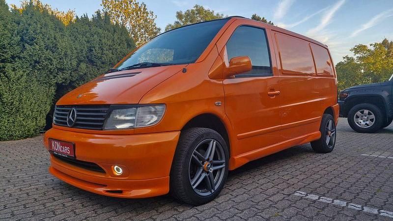 Gebraucht Mercedes Vito 129 PS (94 kW) 1997 Orange Van