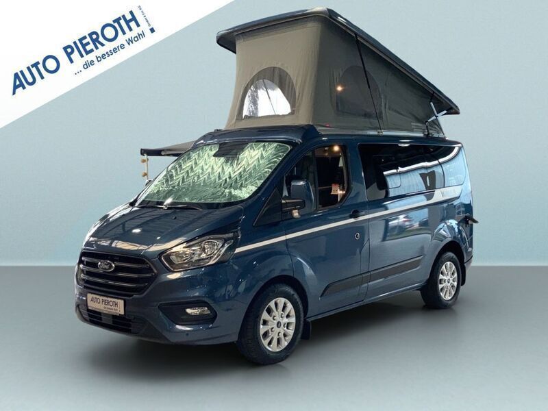 Blau Gebraucht 2024 Ford Transit Custom Nugget Van / Kleinbus | 69.615 € (Etwas zu teuer) - Bild 1/4