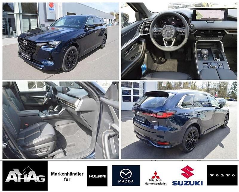 Mitternachtsblau Gebraucht 2025 Mazda CX-80 Homura-Line SUV | 58.350 € (Fairer Preis) - Bild 1/4