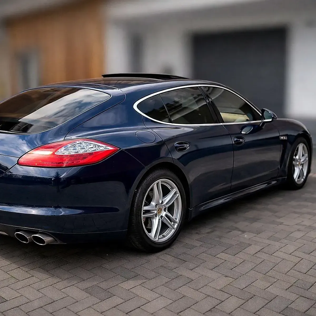 Gebraucht Porsche Panamera 4S 400 PS (294 kW) 2010 Blau Limousine