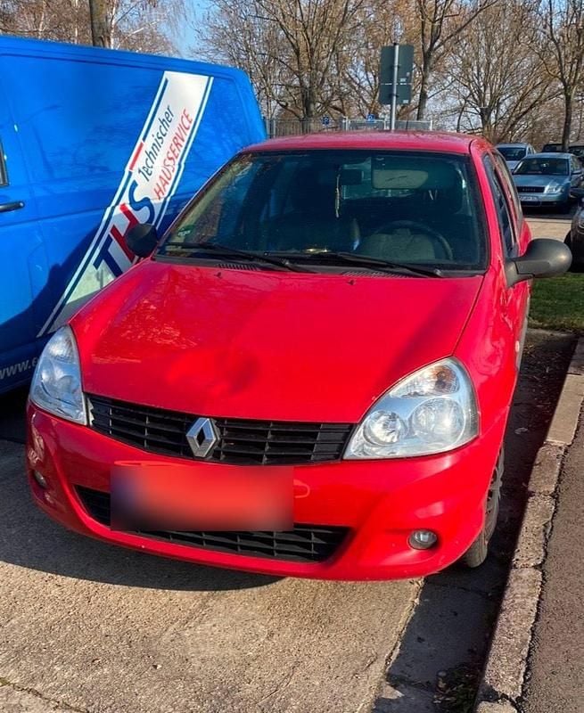 Gebraucht Renault Clio II 75 PS (55 kW) 2009 Rot Kleinwagen