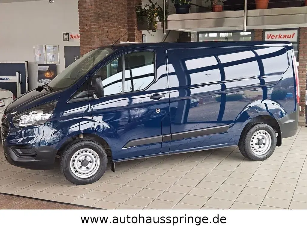 Second-hand Ford Transit Custom 105 CP (77 kW) 2019 Albastru Berlinǎ
