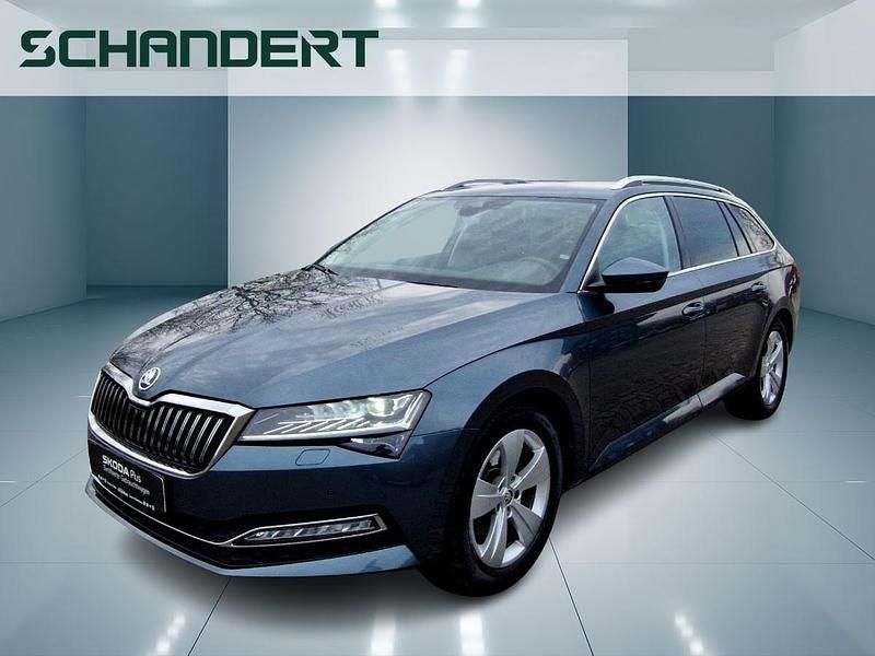 Gebraucht Skoda Superb Style 150 PS (110 kW) 2021 Quarzgrau metallic Kombi