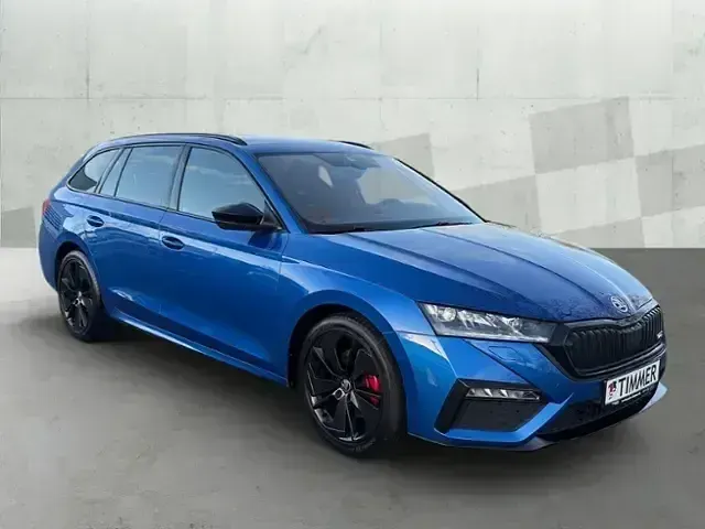 Usata Skoda Octavia RS 200 CV (147 kW) 2022 Blu Station wagon