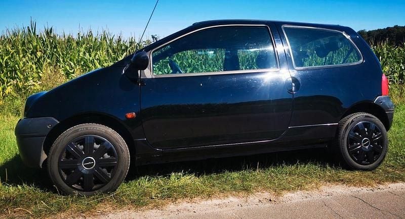 Schwarz Gebraucht 2001 Renault Twingo Authentique Kleinwagen | 600 € (Superpreis) - Bild 1/4
