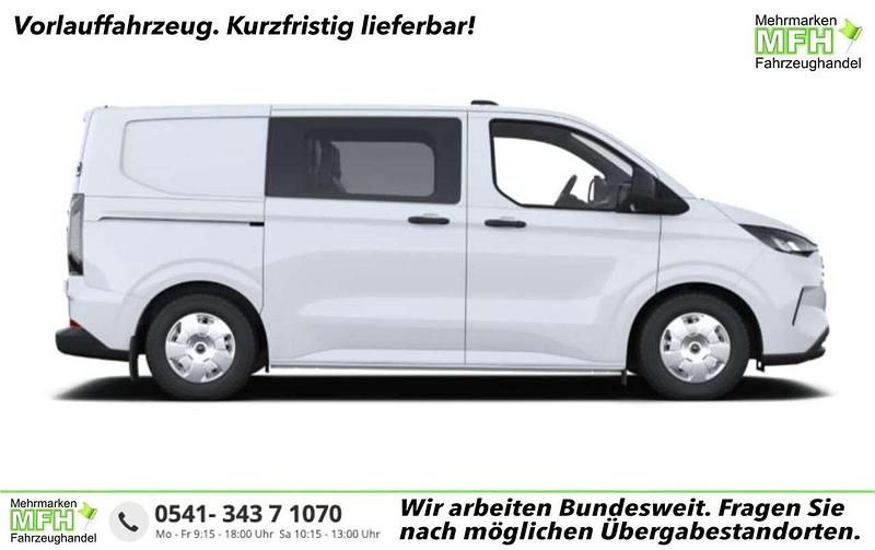 Frozen white Neu 2025 Ford Transit Custom Trend Van / Kleinbus | 43.047 € (Fairer Preis) - Bild 1/2