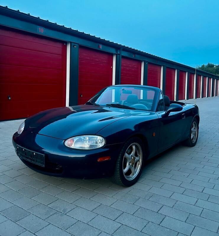Blau Gebraucht 2000 Mazda MX5 Cabrio | 4.800 € (Superpreis) - Bild 1/4