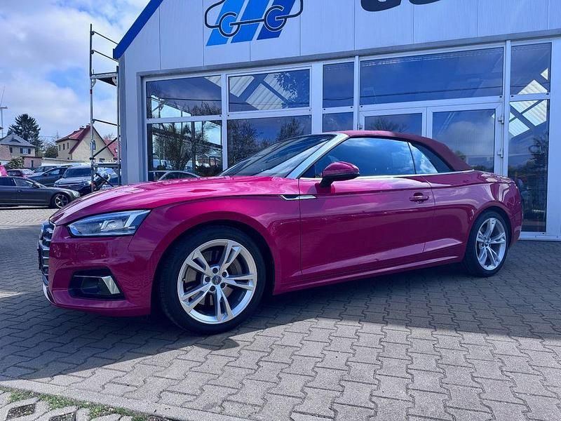 Gebraucht Audi A5 Cabriolet Design 252 PS (185 kW) 2017 Rot Cabrio