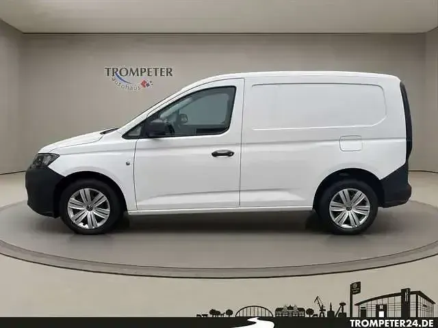 Gebraucht VW Caddy 122 PS (89 kW) 2021 Weiss Van / Kleinbus