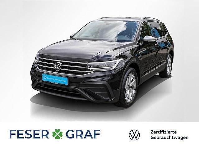 Deep black perleffekt Gebraucht 2024 VW Tiguan Allspace Life SUV | 33.880 € (Superpreis) - Bild 1/2